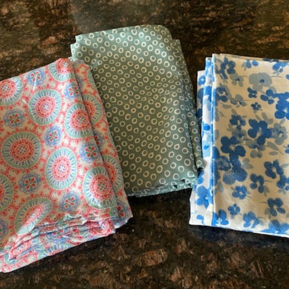 4 prs TWIN PILLOWCASES * 2 softest microfiber * 1 cotton/poly * 1 cotton flannel - Picture 2 of 10